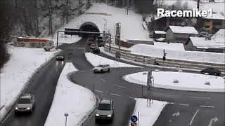 Traunstein  Neue NordUmfahrung  Ettendorfer Tunnel  Trauntalbrücke Onboard BMW 335 [upl. by Noside]