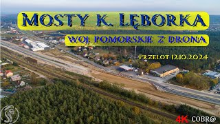 Mosty k Lęborka przelot dronem 27102024 [upl. by Leighton]