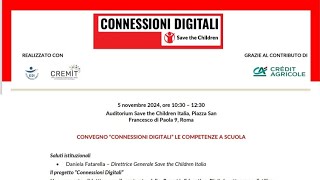 Connessioni digitali  Collegamento in videoconferenza per il convegno Roma [upl. by Auqinaj]