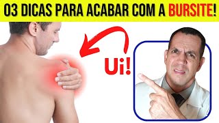 3 DICAS SIMPLES PARA ACABAR COM A BURSITE NO OMBRO [upl. by Nnylrebma465]