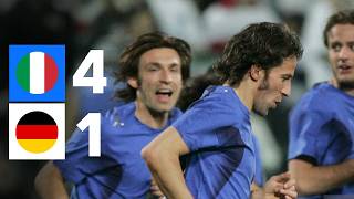 Del Piero amp Cannavaro UMILIANO i tedeschi  ITALIA vs GERMANIA 2006 [upl. by Aloisia]