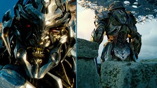 Audio Clips Of Hugo Weaving Vs Frank Welker Voicing Megatron  Transformers Live Action Movies [upl. by Kissie918]