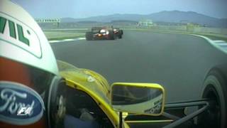 F1 Classic Onboard Rookie Schumacher Dazzles At The 1991 Spanish GP [upl. by Adirahs]