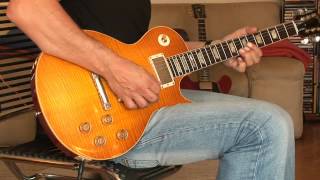 2012 Gibson Les Paul quotPaul Kossoff Signaturequot 1959 Reissue Custom Shop VOS Part1 [upl. by Pownall576]