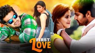 Adith Arun  Telugu Full Love Story Movie In Hindi Dubbed  First Love [upl. by Hilel]