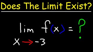 How To Tell If The Limit Exists [upl. by Hodge]