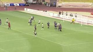 Fernando Alonso amazing freekick goal in charity match before Monaco GP [upl. by Currie940]