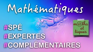 Quelles mathématiques choisir en Terminale [upl. by Sirrom]