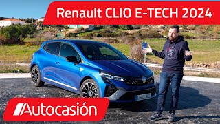 Renault CLIO ETECH 2024 🟢 Prueba  Review en español  Autocasión [upl. by Avictor]