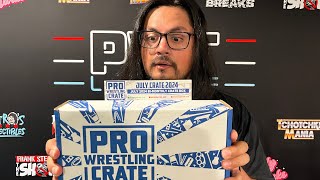 Pro Wrestling Crate UNBOXING  July 2024 [upl. by Aihsyla951]