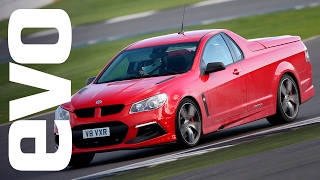 Vauxhall Maloo VXR8 LSA review  evo REVIEW [upl. by Vokaay]