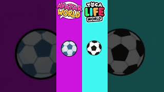 Avatarworld vs Toca Boca avatarworld short shorts [upl. by Airamalegna]