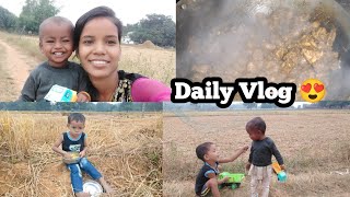 Daily Home Vlog 😍  Miss Krishu Vlogs ♥️  YouTube Video [upl. by Phillipp]