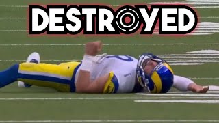 NFL Brutal QB Hits from the 2022 Season [upl. by Bbor]