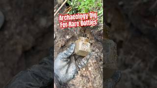 Jackpot of Antique Bottles Unearthed 💥 shorts mudlarking archaeology vintage [upl. by Sergei]