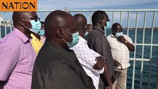 Reconnecting Likoni Floating bridge [upl. by Ybsorc]