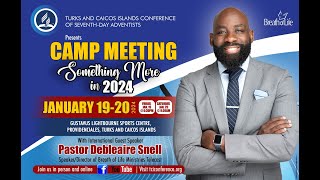 TCICSDA  Camp Meeting 2024  Something More in 2024  Sabbath Service  Jan 20 2024 [upl. by Narcho653]