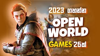 Top 26 open world games in 2023  low spec open world games [upl. by Nywnorb]