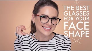 HOW TO CHOOSE THE BEST GLASSES FOR YOUR FACE SHAPE  ALI ANDREEA [upl. by Delanie]