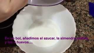 Receta tarta de Santiago Rapida [upl. by Ximenez]