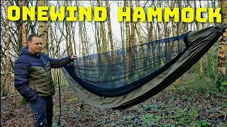 A brilliant hammock with a built in bug net from onewind  12 foot onewind hammock [upl. by Ellehs]