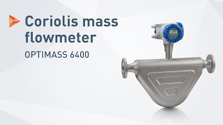 OPTIMASS 6400 – Coriolis mass flowmeter for the process industry  KROHNE [upl. by Cayla]