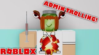 ROBLOX ADMIN TROLLING [upl. by Eartha]