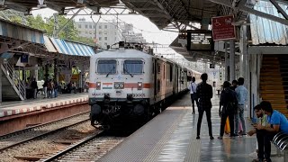 Aggressive ELECTRIC amp LHB TRAINS At Above 100KMPH Through Mulund Indian Railways [upl. by Mathur]