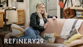 Hilary Duff amp Francia Raisa Give A Set Tour Of Their New Show  Set Digs  Refinery29 [upl. by Ennahgem111]