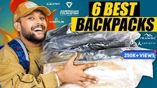 6 Best Backpack For CollegeSchool on Amazon 🔥 Backpack Haul Review 2023  ONE CHANCE [upl. by Liatnahs]