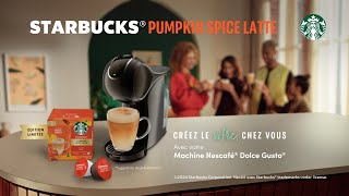 STARBUCKS®Pumpkin Spice Latte arrive à la maison 💚🎃 [upl. by Sanoj]