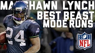 Marshawn Lynchs Best quotBeast Modequot Runs  Eternal RedZone  DDFP  NFL [upl. by Bledsoe]