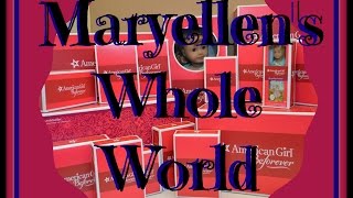 See it allOpening American Girl Doll Maryellen Larkin Whole World Collection Haul [upl. by Tresa]