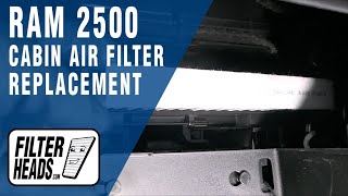 How to Replace Cabin Air Filter 2020 RAM 2500  AQ1138 [upl. by Isis]