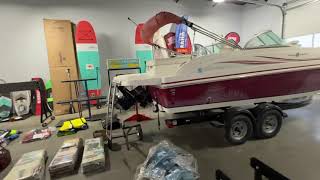 2015 Hurricane Sun Deck 187 amp Trailer lot 186 Freedom RV Auction [upl. by Eelasor]