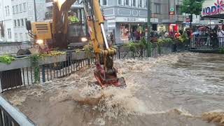 Eschweiler bei Aachen Hochwasser 14072021 1 [upl. by Adur540]