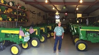 Georgia Mans Classic John Deere Tractor Collection [upl. by Ylreveb]