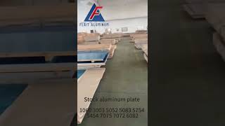 Stock Aluminum Sheets Plates 1060 3003 5052 5083 5757 5454 6061 6063 6082 7075 7072 [upl. by Charles792]