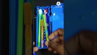 Filling my cute 20 rs pencil case stationerypencil box shorts [upl. by Ulita228]