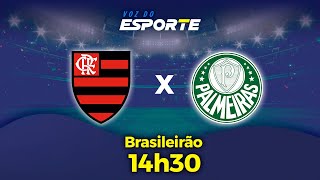 FLAMENGO X PALMEIRAS  AO VIVO  CAMPEONATO BRASILEIRO – 11082024 [upl. by Yelsiap]