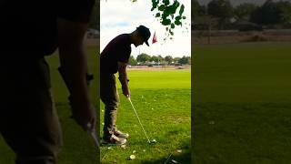 Chipping With an 8 iron One club challenge Subscribe TWGGOLF [upl. by Naenaj]