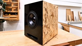 Making A Powered Sub Woofer  High Quality Bass  DIY Speaker [upl. by Naved741]