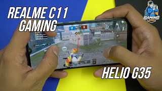 Realme C11 Gaming Review Helio G35 Performance Test Heating and Battery  Gaming Josh [upl. by Ylak900]