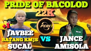 JAYBEE SUCAL1 VS JANCE AMISOLA 10 BALLS 22K [upl. by Atekan]