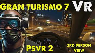 OG VR Gamer Plays Gran Turismo 7 on PSVR 2  Mixed Reality Capture [upl. by Treacy141]