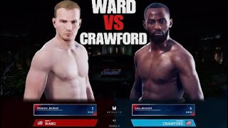 MICKY WARD VS TERENCE CRAWFORD ONLINE UNDISPUTED [upl. by Oijile]