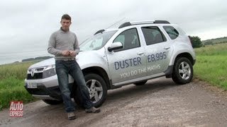 Dacia Duster review offroad  Auto Express [upl. by Tsew]