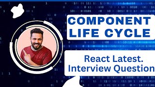 React Interview Question in Hindi  what is component life cycle in reactjs [upl. by Tonie963]