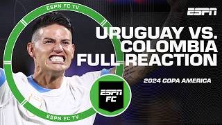 Colombia defeats Uruguay to advance to Copa America Final FULL REACTION  ESPN FC [upl. by Joey]