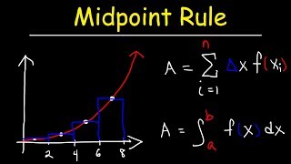 Midpoint Rule amp Riemann Sums [upl. by Thorrlow]